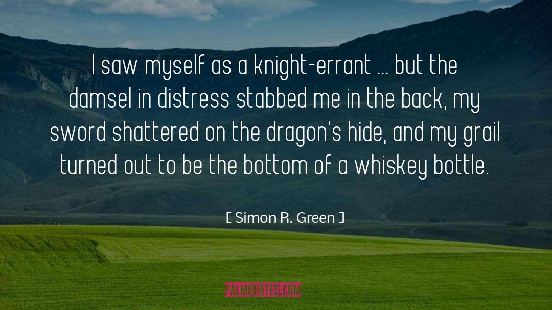 Simon R. Green Quotes: I saw myself as a