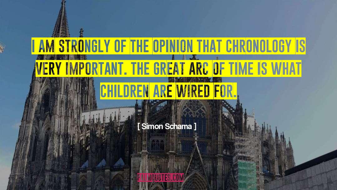 Simon Schama Quotes: I am strongly of the