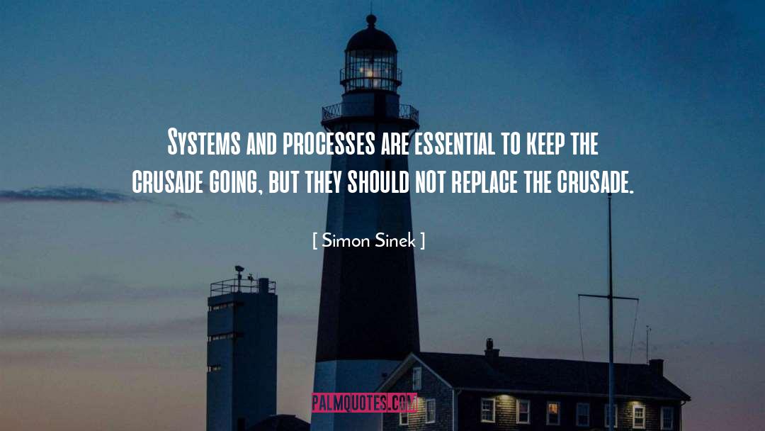 Simon Sinek Quotes: Systems and processes are essential