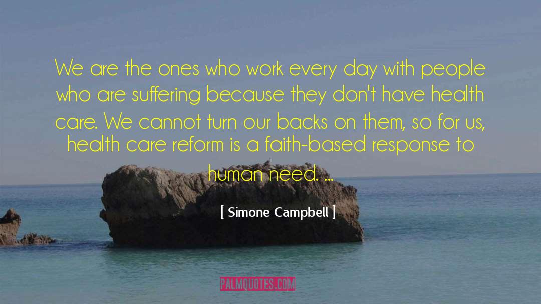 Simone Campbell Quotes: We are the ones who