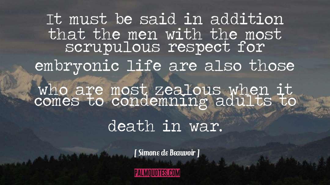 Simone De Beauvoir Quotes: It must be said in