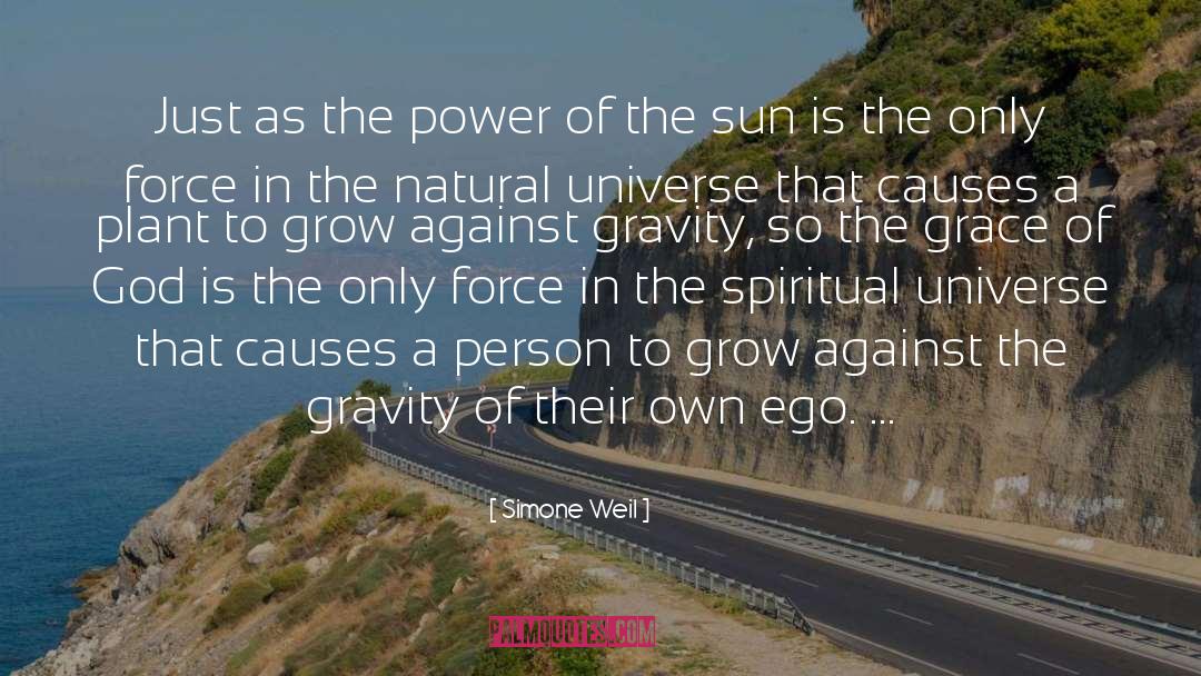 Simone Weil Quotes: Just as the power of