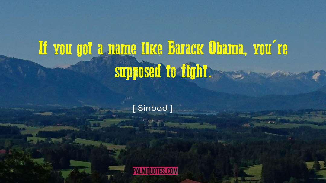 Sinbad Quotes: If you got a name