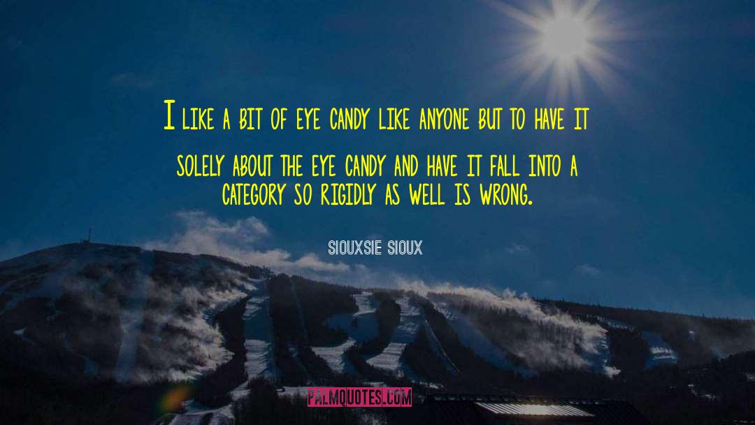 Siouxsie Sioux Quotes: I like a bit of