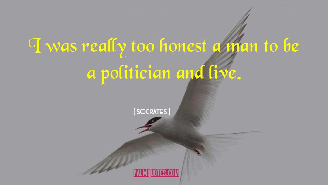 Socrates Quotes: I was really too honest
