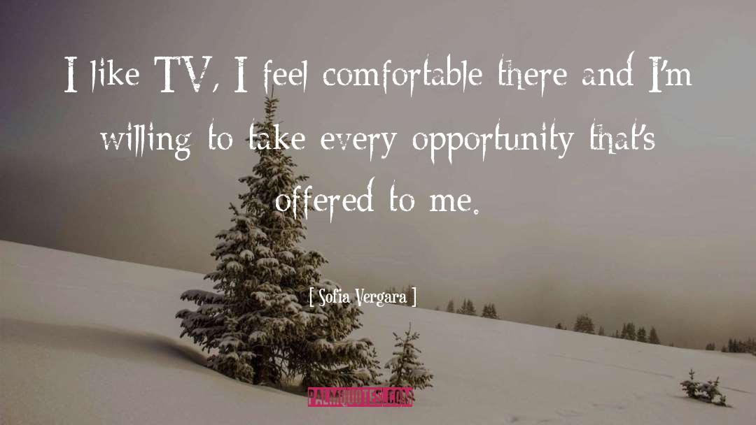 Sofia Vergara Quotes: I like TV, I feel