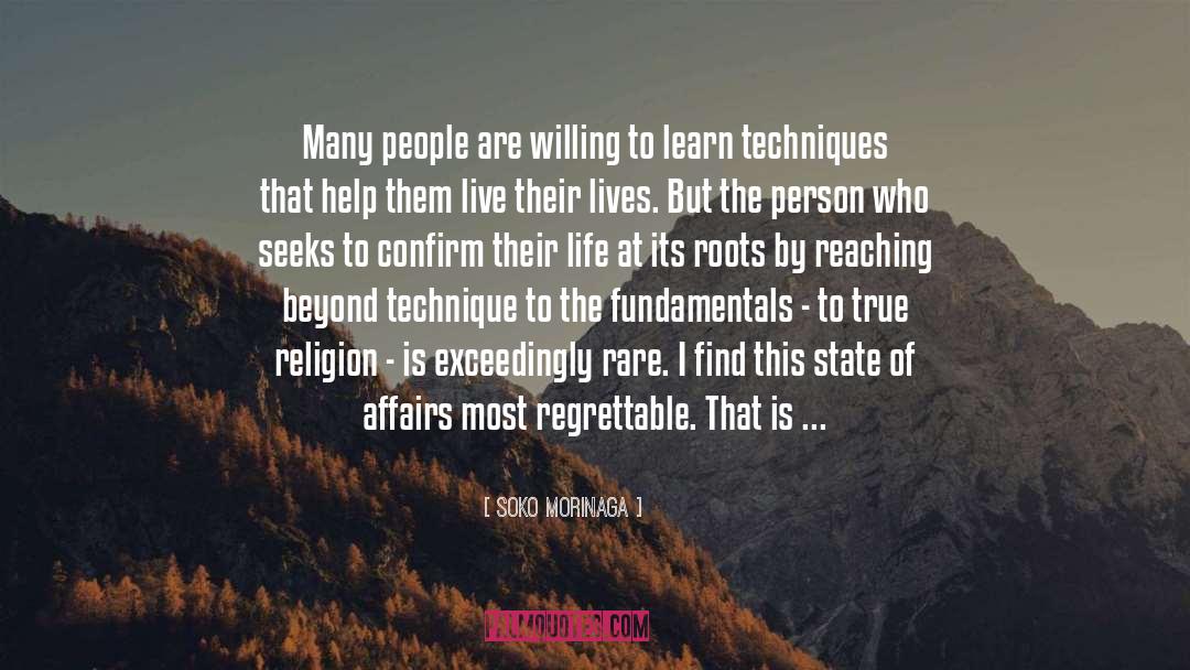 Soko Morinaga Quotes: Many people are willing to