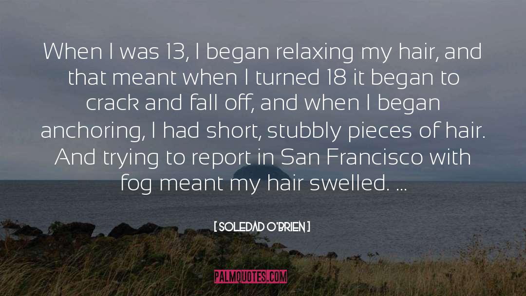 Soledad O'Brien Quotes: When I was 13, I