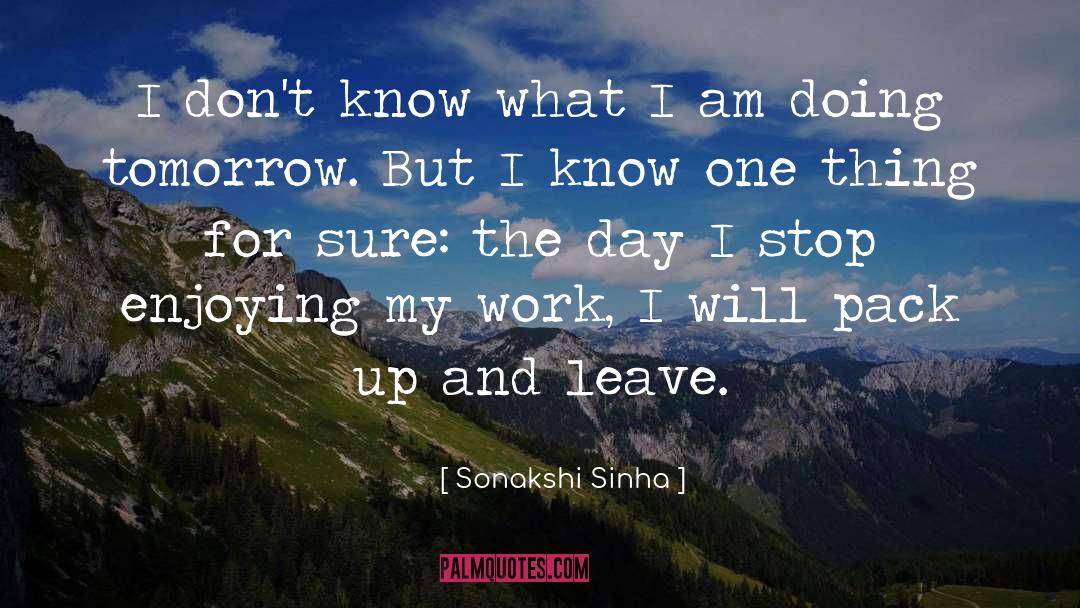 Sonakshi Sinha Quotes: I don't know what I