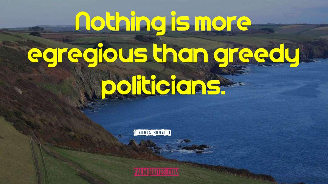 Sonia Rumzi Quotes: Nothing is more egregious than