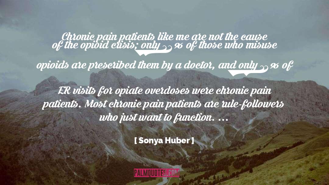 Sonya Huber Quotes: Chronic pain patients like me