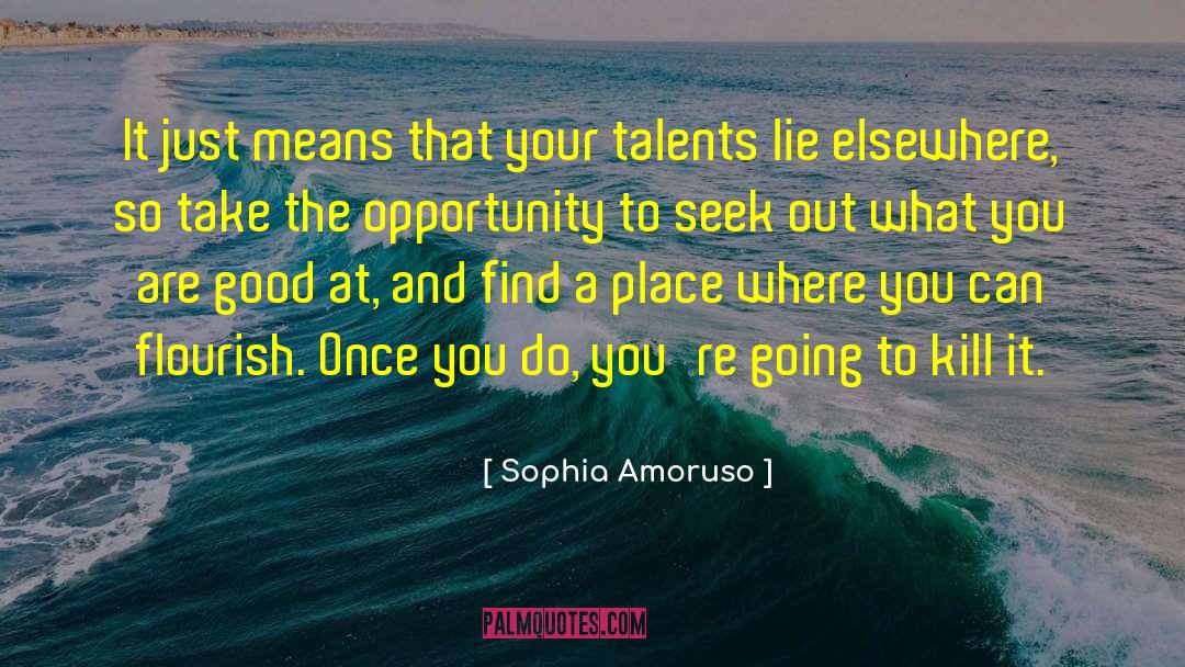 Sophia Amoruso Quotes: It just means that your