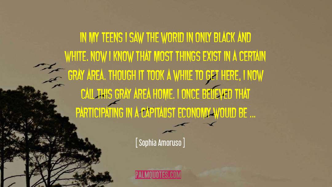 Sophia Amoruso Quotes: In my teens I saw
