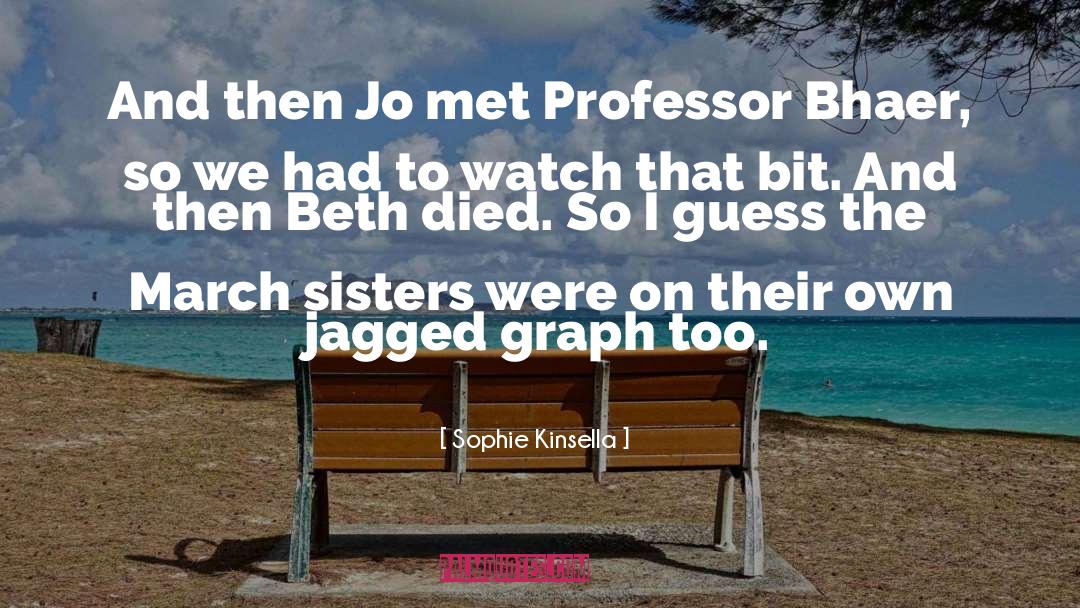 Sophie Kinsella Quotes: And then Jo met Professor