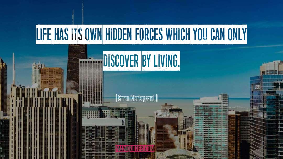 Soren Kierkegaard Quotes: Life has its own hidden