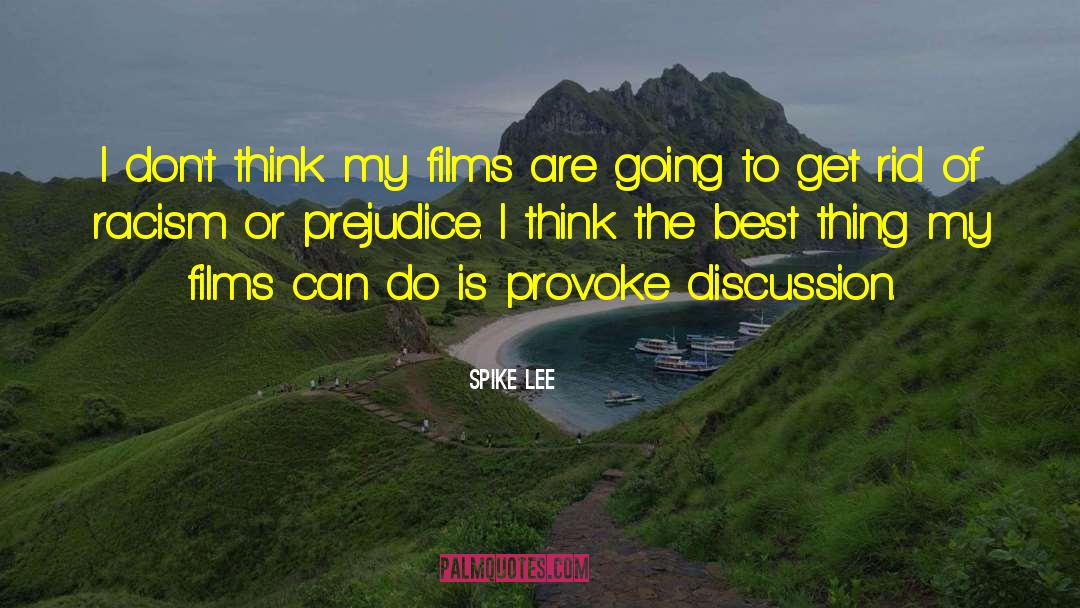 Spike Lee Quotes: I don't think my films