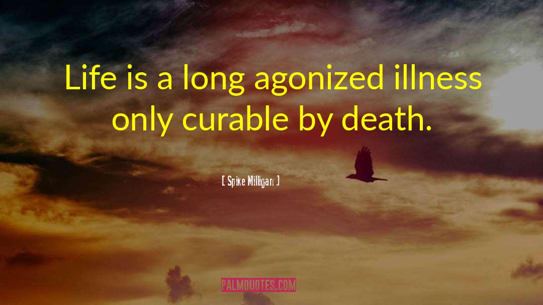 Spike Milligan Quotes: Life is a long agonized