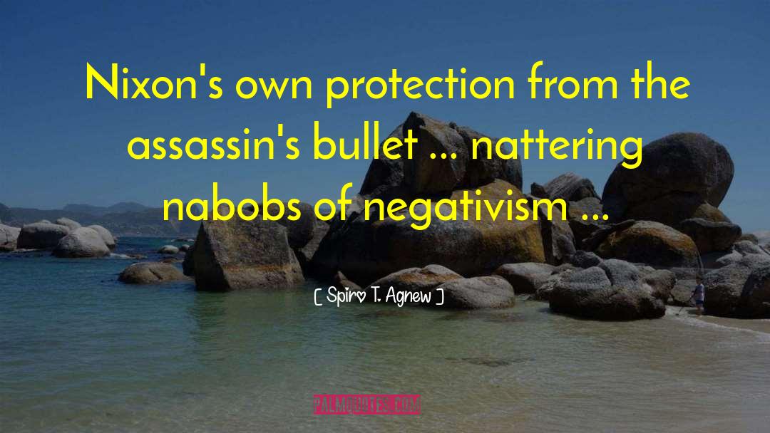 Spiro T. Agnew Quotes: Nixon's own protection from the