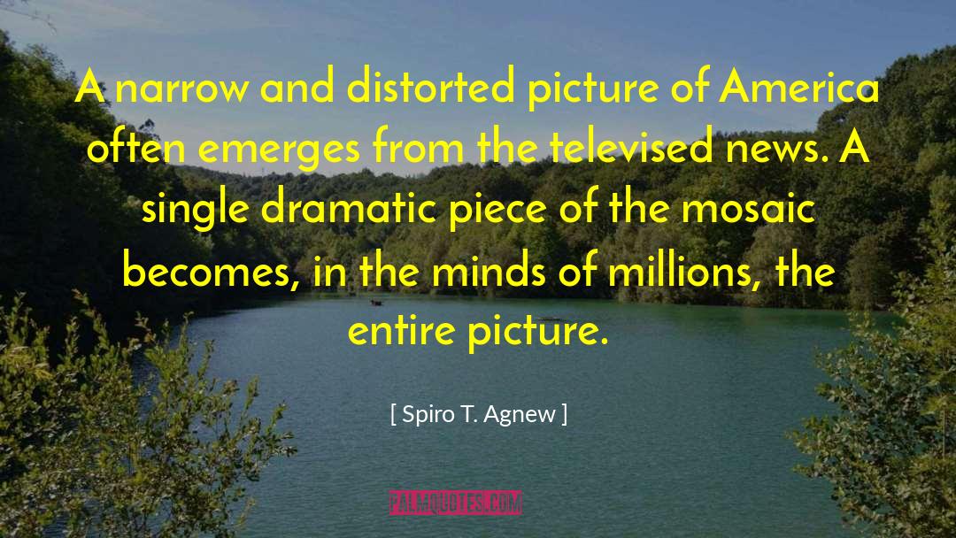 Spiro T. Agnew Quotes: A narrow and distorted picture