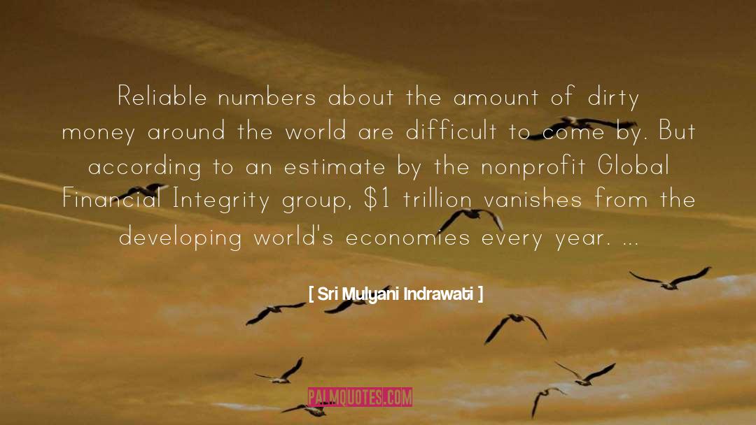 Sri Mulyani Indrawati Quotes: Reliable numbers about the amount