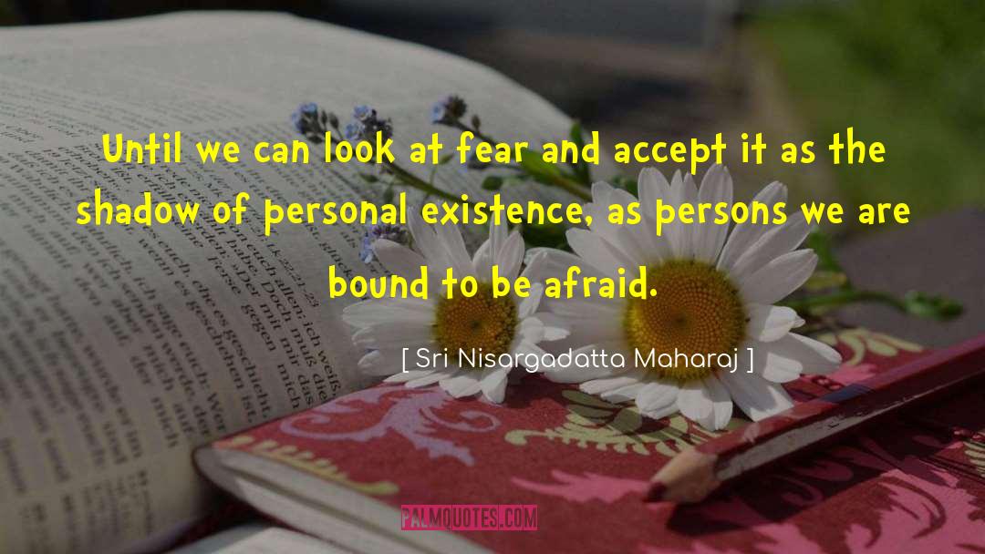 Sri Nisargadatta Maharaj Quotes: Until we can look at