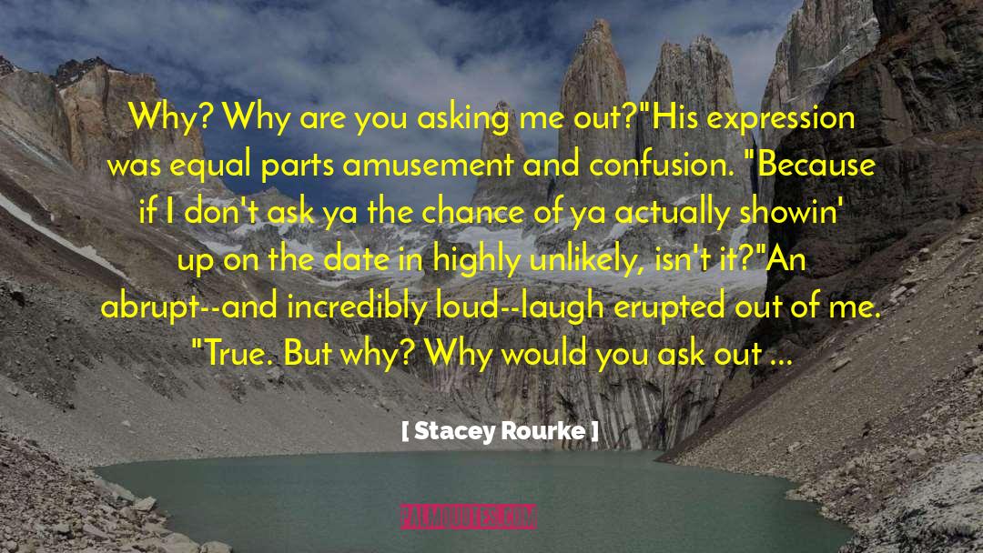 Stacey Rourke Quotes: Why? Why are you asking