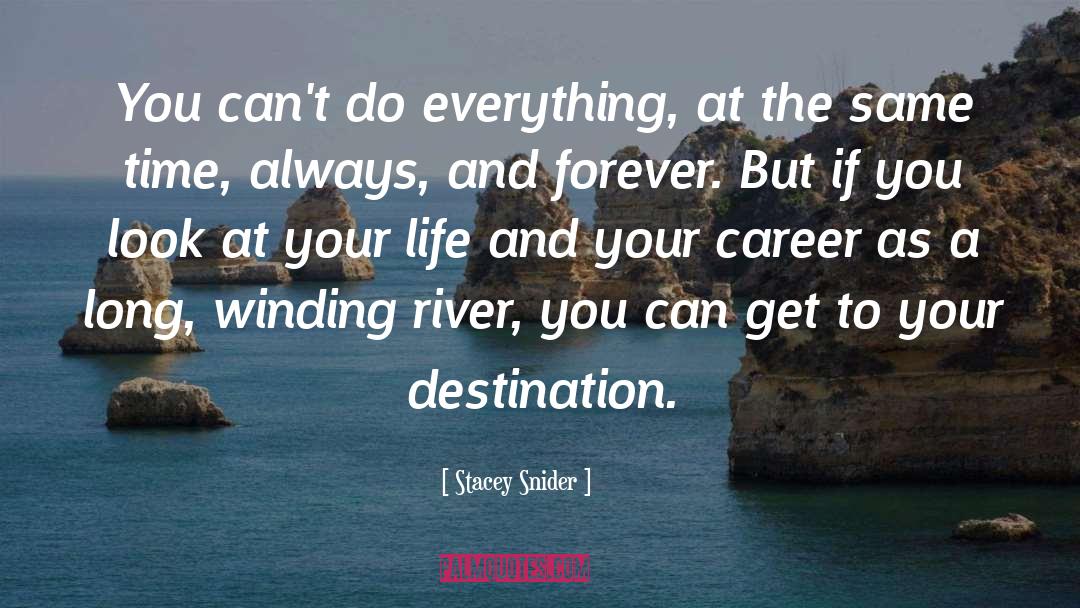 Stacey Snider Quotes: You can't do everything, at