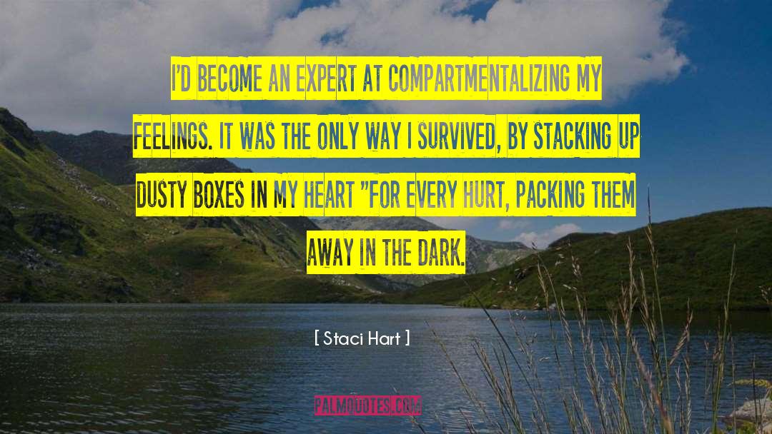 Staci Hart Quotes: I'd become an expert at