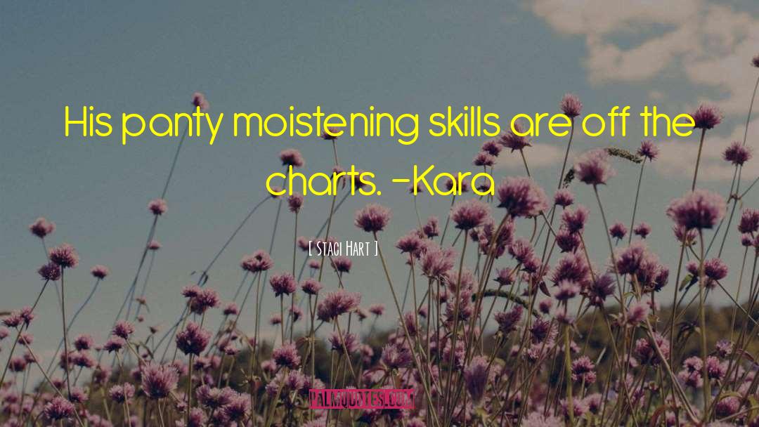 Staci Hart Quotes: His panty moistening skills are