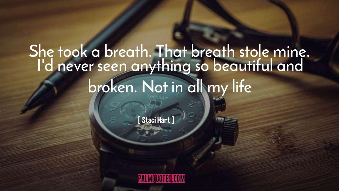 Staci Hart Quotes: She took a breath. That