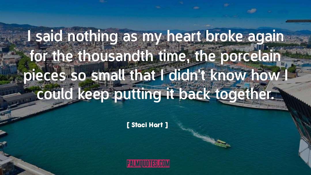 Staci Hart Quotes: I said nothing as my