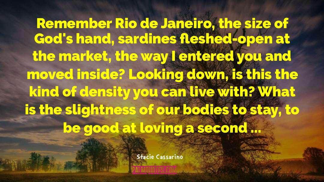 Stacie Cassarino Quotes: Remember Rio de Janeiro, the