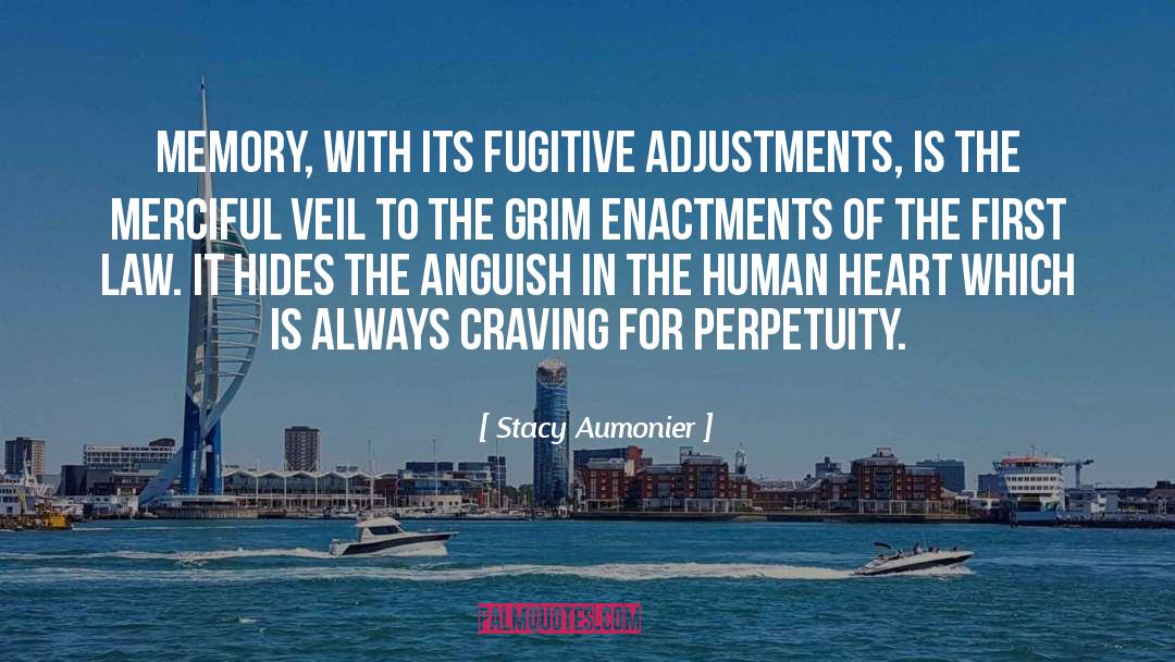 Stacy Aumonier Quotes: Memory, with its fugitive adjustments,