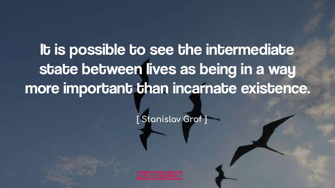 Stanislav Grof Quotes: It is possible to see