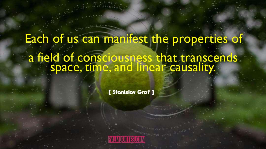 Stanislav Grof Quotes: Each of us can manifest