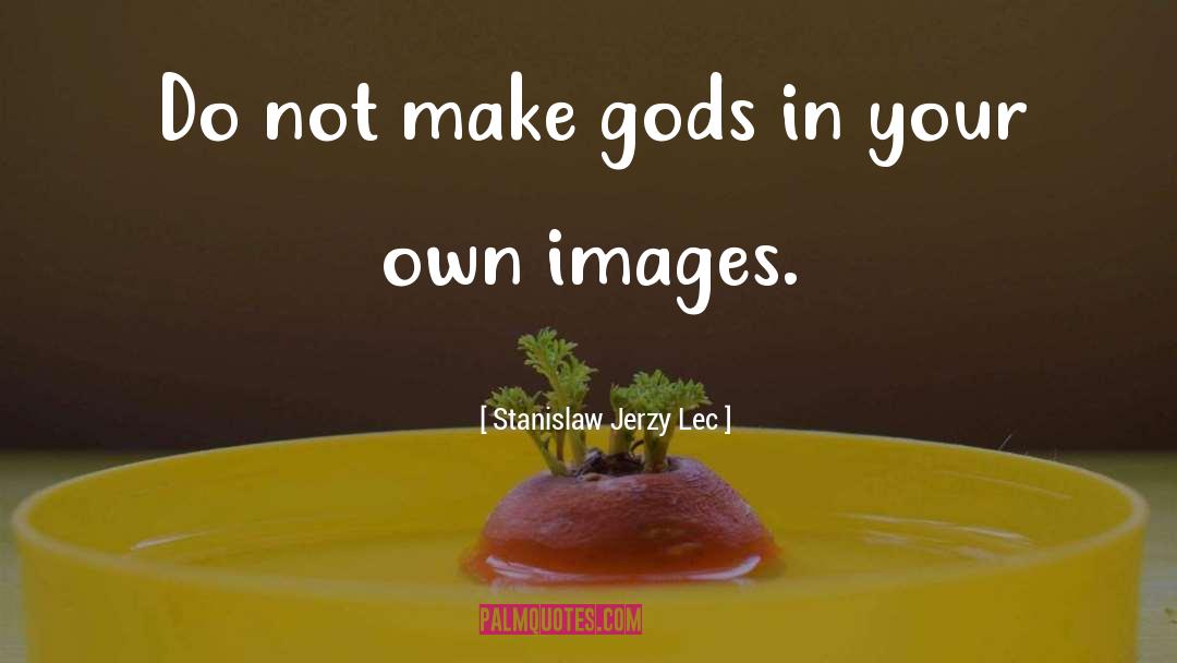 Stanislaw Jerzy Lec Quotes: Do not make gods in