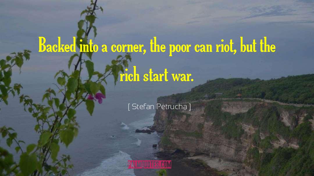 Stefan Petrucha Quotes: Backed into a corner, the