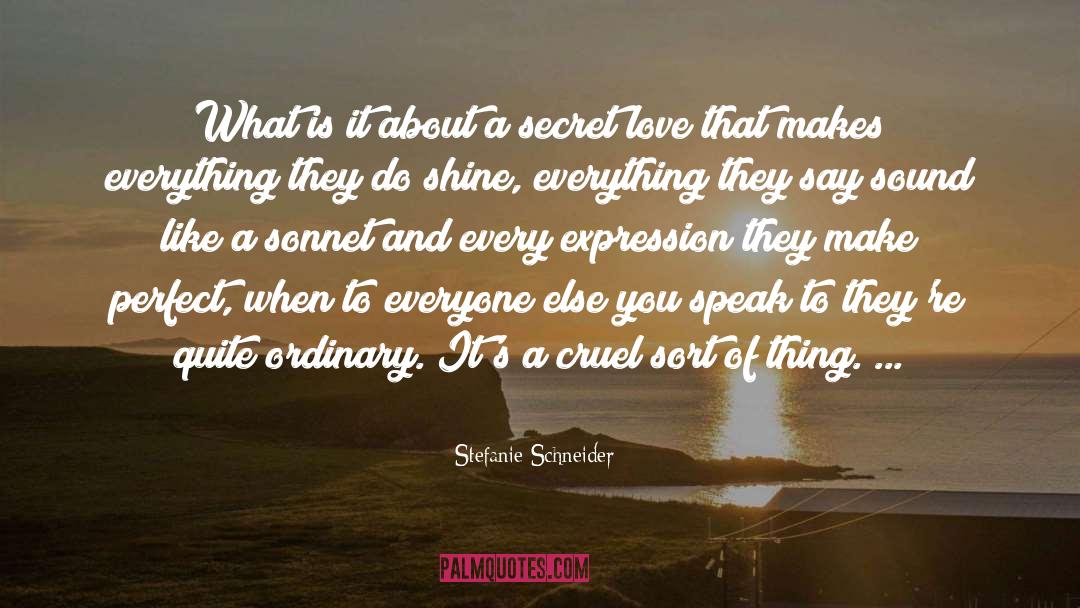 Stefanie Schneider Quotes: What is it about a