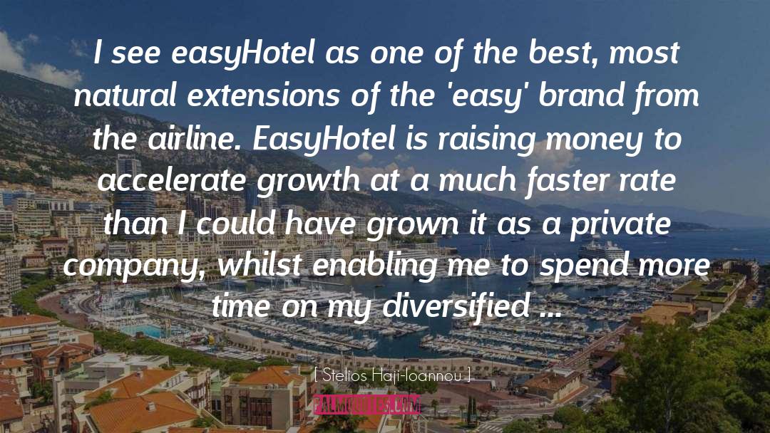 Stelios Haji-Ioannou Quotes: I see easyHotel as one