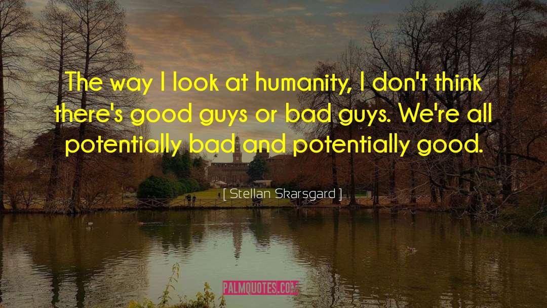 Stellan Skarsgard Quotes: The way I look at