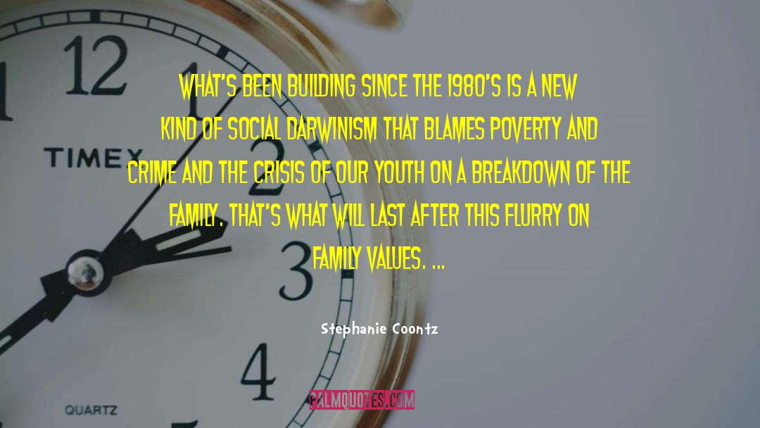 Stephanie Coontz Quotes: What's been building since the