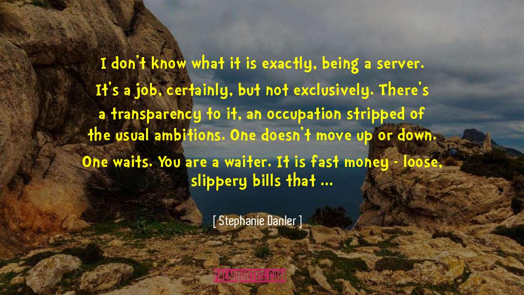 Stephanie Danler Quotes: I don't know what it