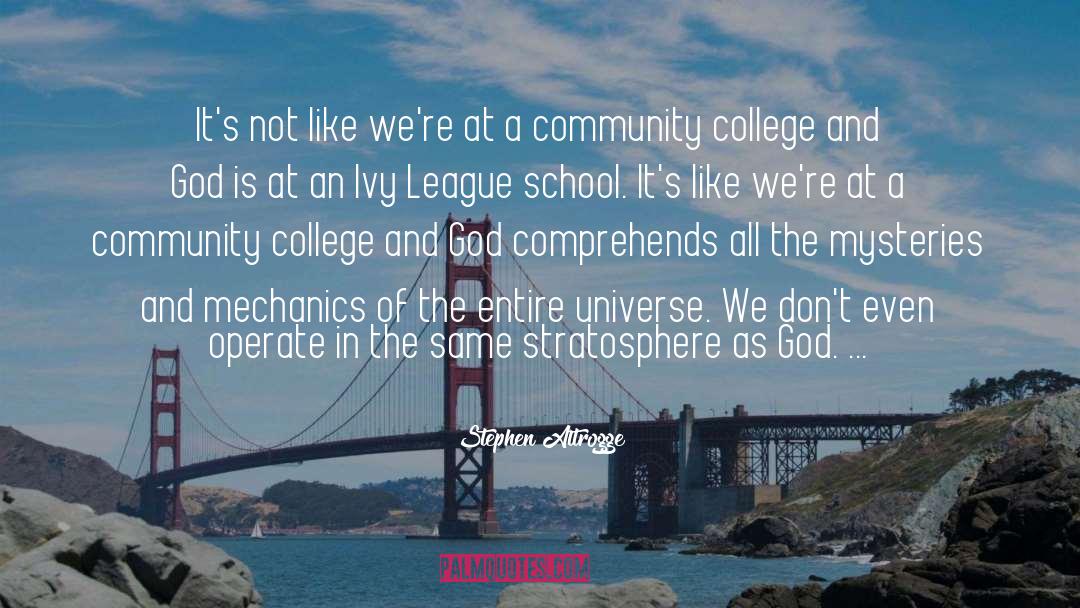 Stephen Altrogge Quotes: It's not like we're at