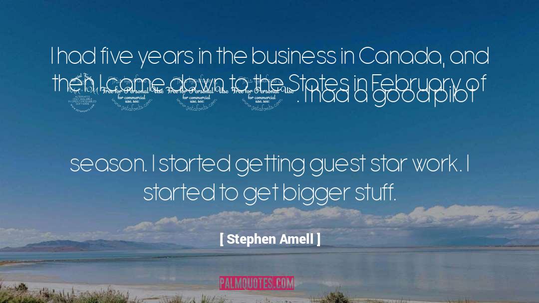Stephen Amell Quotes: I had five years in