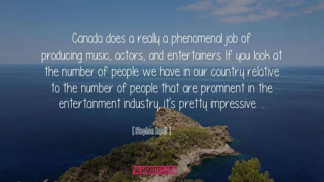 Stephen Amell Quotes: Canada does a really a
