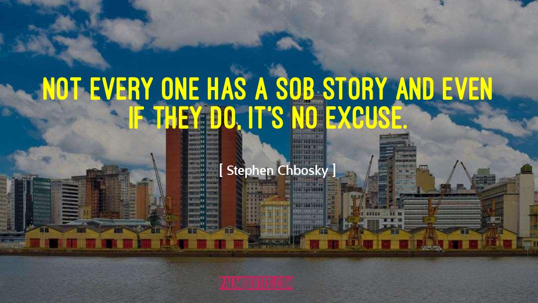 Stephen Chbosky Quotes: Not every one has a