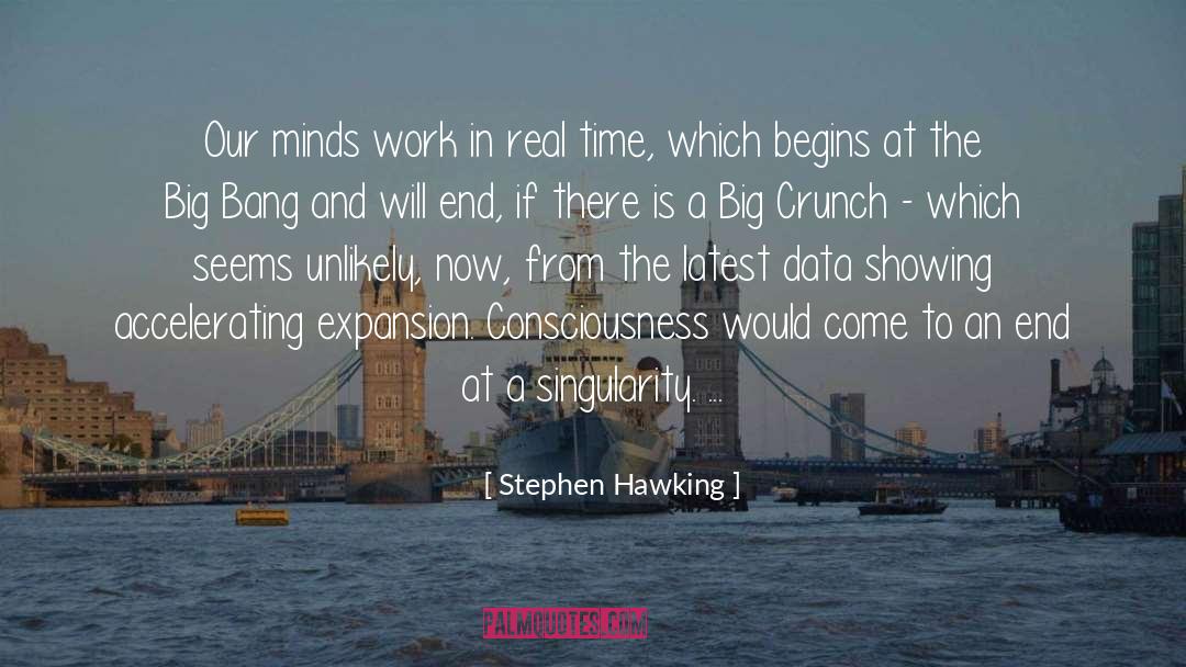 Stephen Hawking Quotes: Our minds work in real