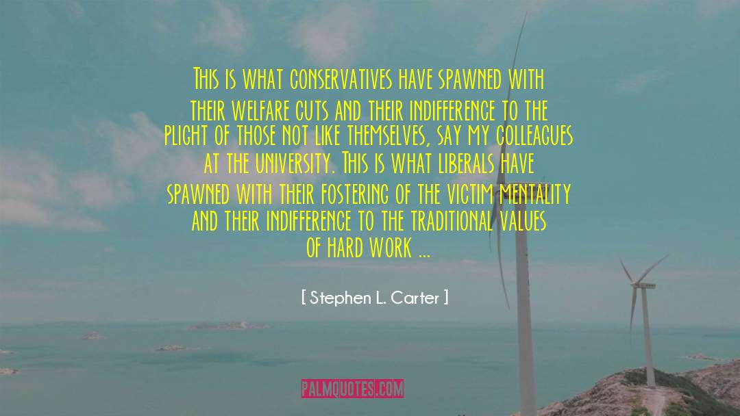 Stephen L. Carter Quotes: This is what conservatives have