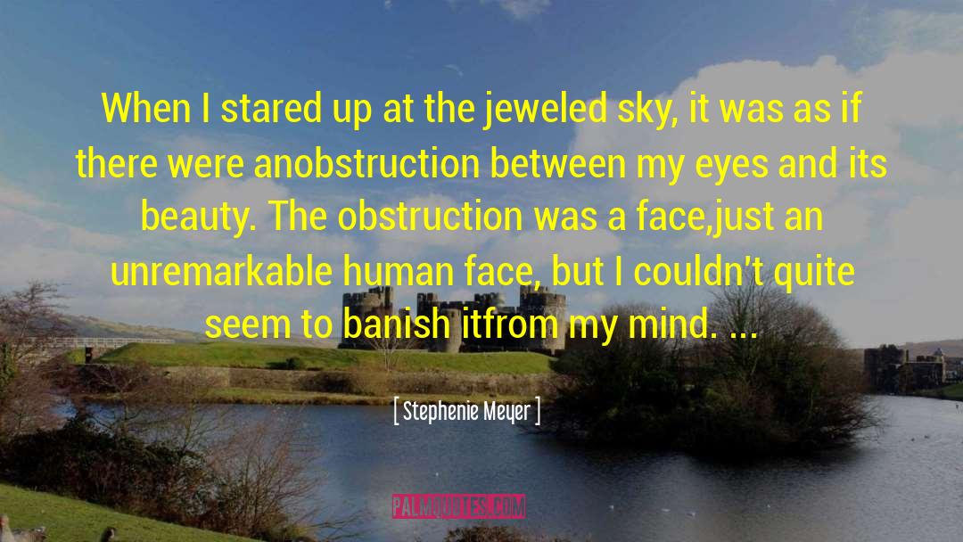 Stephenie Meyer Quotes: When I stared up at