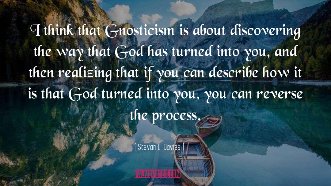 Stevan L. Davies Quotes: I think that Gnosticism is